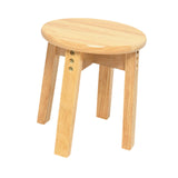 Maxbell Wood Stool Decorative Furniture Wooden Foot Stool for Apartment Doorway Home height 30cm Style B