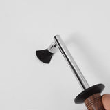 Maxbell Steam Clean Brush Wood Handle Coffee Brush for Coffee Grinder Coffee Machine