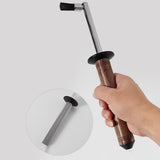 Maxbell Steam Clean Brush Wood Handle Coffee Brush for Coffee Grinder Coffee Machine