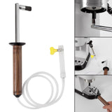Maxbell Steam Clean Brush Wood Handle Coffee Brush for Coffee Grinder Coffee Machine