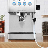 Maxbell Steam Clean Brush Wood Handle Coffee Brush for Coffee Grinder Coffee Machine