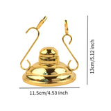 Maxbell Mug Drying Stand Stemware Rack Coffee Cup Bracket for Restaurant Cabinet Bar Gold