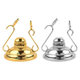 Maxbell Mug Drying Stand Stemware Rack Coffee Cup Bracket for Restaurant Cabinet Bar Gold