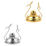 Maxbell Mug Drying Stand Stemware Rack Coffee Cup Bracket for Restaurant Cabinet Bar Gold