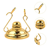 Maxbell Mug Drying Stand Stemware Rack Coffee Cup Bracket for Restaurant Cabinet Bar Gold