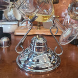 Maxbell Mug Drying Stand Stemware Rack Coffee Cup Bracket for Restaurant Cabinet Bar Silver