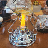 Maxbell Mug Drying Stand Stemware Rack Coffee Cup Bracket for Restaurant Cabinet Bar Silver