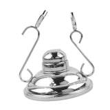 Maxbell Mug Drying Stand Stemware Rack Coffee Cup Bracket for Restaurant Cabinet Bar Silver