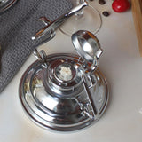 Maxbell Mug Drying Stand Stemware Rack Coffee Cup Bracket for Restaurant Cabinet Bar Silver