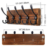 Maxbell Fitting Room Hook Clothes Organizer Key Rack Coat Hanger for Keys Scarf Robe