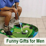 Maxbell Toilet Play Golf Unique Gifts Novelty Great Toilet Time for Him Boyfriend Adults