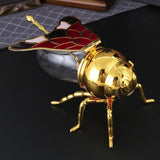 Maxbell Bee Honey Jar Decorative Modern Canister Sugar Pots for Tea Honey Condiments L