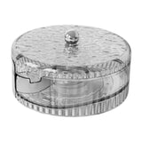 Maxbell Rolling Egg Storage Container Space Saving for Pantry Fridge Door Countertop Gray Single Tier