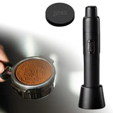 Maxbell Retractable Espresso Distribution Tool Coffee Tool for Kitchen Cafe black