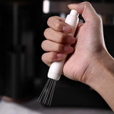 Maxbell Retractable Espresso Distribution Tool Coffee Tool for Kitchen Cafe white