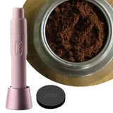 Maxbell Retractable Espresso Distribution Tool Coffee Tool for Kitchen Cafe pink