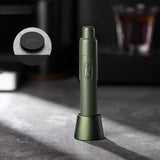Maxbell Retractable Espresso Distribution Tool Coffee Tool for Kitchen Cafe green
