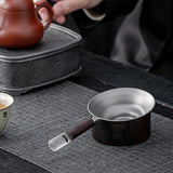 Maxbell Tea Filter Tea Ceremony Accessory for Teahouse Loose Leaf Tea Lover Gift Argent