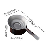 Maxbell Tea Filter Tea Ceremony Accessory for Teahouse Loose Leaf Tea Lover Gift Argent