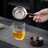 Maxbell Tea Filter Tea Ceremony Accessory for Teahouse Loose Leaf Tea Lover Gift Ice Flowers