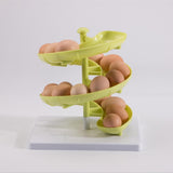 Maxbell Spiral Egg Dispenser Modern Egg Dispenser for Pantry Counter Kitchen