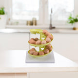 Maxbell Spiral Egg Dispenser Modern Egg Dispenser for Pantry Counter Kitchen