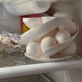 Maxbell Spiral Egg Dispenser Display Modern Egg Storage Container for Pantry Counter
