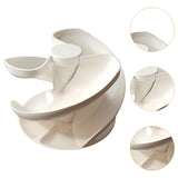 Maxbell Spiral Egg Dispenser Display Modern Egg Storage Container for Pantry Counter