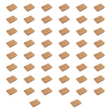 Maxbell 50x Kraft Paper Bowls Sturdy Disposable Bowls for Camping Kitchen Vegetables 1480ml