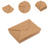 Maxbell 50x Kraft Paper Bowls Sturdy Disposable Bowls for Camping Kitchen Vegetables 1480ml