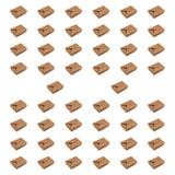 Maxbell 50x Kraft Paper Bowls Sturdy Disposable Bowls for Camping Kitchen Vegetables 2000ml
