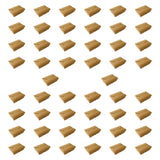 Maxbell 50x Kraft Paper Bowls Sturdy Disposable Bowls for Camping Kitchen Vegetables 1900ml