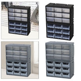 Maxbell 18 Drawers Parts Organizer Multipurpose Teacher Tools Box Classification Box black