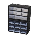 Maxbell 18 Drawers Parts Organizer Multipurpose Teacher Tools Box Classification Box black