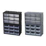 Maxbell 18 Drawers Parts Organizer Multipurpose Teacher Tools Box Classification Box black