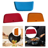 Maxbell Pot Handle Cover Practical Protection Cover for Household Frying Pan Griddle Red