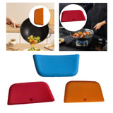 Maxbell Pot Handle Cover Practical Protection Cover for Household Frying Pan Griddle Red