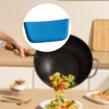 Maxbell Pot Handle Cover Practical Protection Cover for Household Frying Pan Griddle Blue