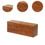 Maxbell Wooden Storage Box Makeup Organizer Desk Drawer Organizer for Offices