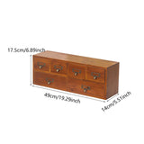 Maxbell Wooden Storage Box Makeup Organizer Desk Drawer Organizer for Offices