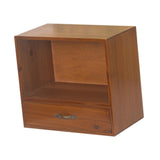 Maxbell Desktop Storage Rack Wooden 2 Layer for Action Figures Sundries Collectibles