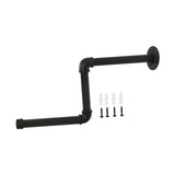 Maxbell Industrial Pipe Clothing Rack Z Shape Sturdy for Home Clothing Retail Stores