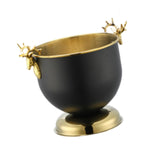 Maxbell Ice Bucket Wine Bucket Reusable Large Capacity Practical for Club Home Party black