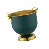 Maxbell Ice Bucket Wine Bucket Reusable Large Capacity Practical for Club Home Party dark green