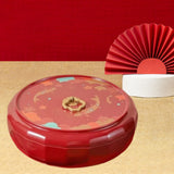 Maxbell Divided Serving Tray with Lid Serving Bowl for Home New Year Spring Festival A