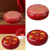 Maxbell Divided Serving Tray with Lid Serving Bowl for Home New Year Spring Festival A