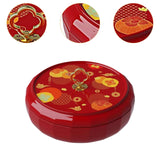 Maxbell Divided Serving Tray with Lid Serving Bowl for Home New Year Spring Festival B