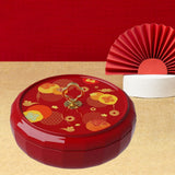 Maxbell Divided Serving Tray with Lid Serving Bowl for Home New Year Spring Festival B