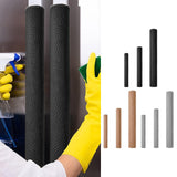 Maxbell 3x Refrigerator Handle Covers Protection for Oven Freezer Kitchen Appliances Black