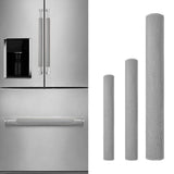 Maxbell 3x Refrigerator Handle Covers Protection for Oven Freezer Kitchen Appliances Gray